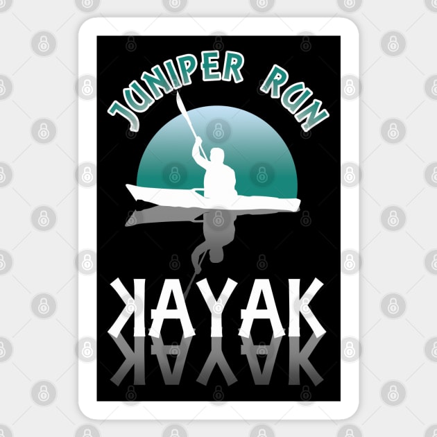 Kayaking Juniper Run Sticker by TMBTM